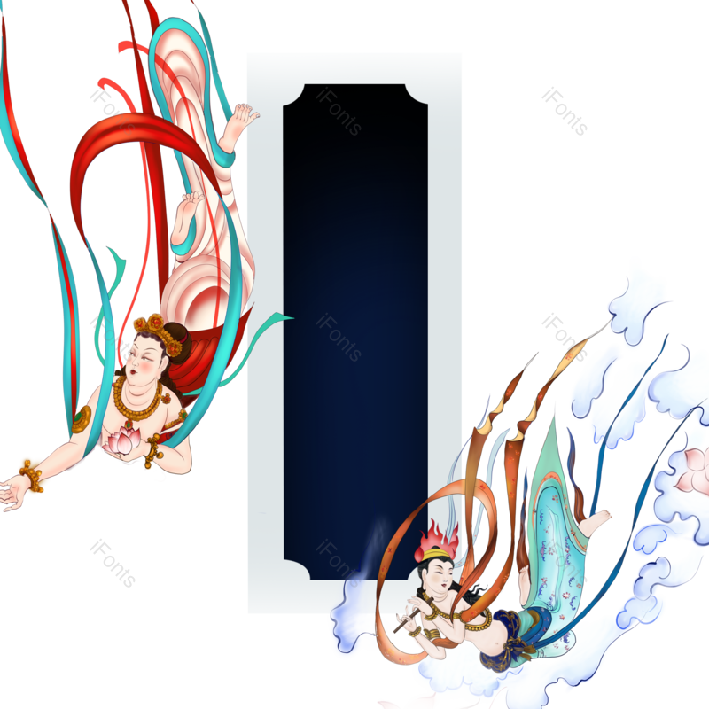 边框图片,端午元素,中国风PNG,中国风背景免抠素材